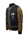 D.D.P. tobacco-colored bomber jacket with black mesh vest MBJ001 BOMBER COT/NYL UOMO price