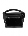 Zucca mini borsa in PVC nera trasparente ZU07AG268-26 BLACK prezzo