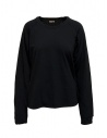 Kapital black sweatshirt with smiley elbows buy online EK-590 BLACK