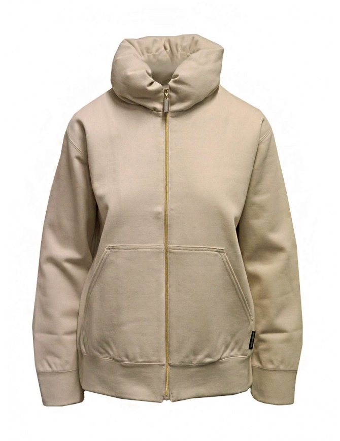 womens beige hoodie