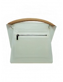 Zucca borsa in PVC bianco trasparente con tracolla acquista online