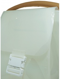 Zucca borsa in PVC bianco trasparente con tracolla borse acquista online