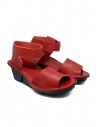Trippen Scale F sandali rossi in pelle acquista online SCALE F WAW RED
