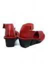 Trippen Scale F red leather sandals SCALE F WAW RED buy online