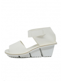 Trippen Scale F white leather sandals