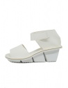 Trippen Scale F white leather sandals shop online womens shoes