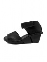 Trippen Scale F black leather sandals shop online womens shoes