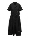 Miyao abito lungo nero con dettagli in pizzo acquista online MSOP-01 BLKxBLK