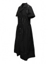 Miyao abito lungo nero con dettagli in pizzoshop online abiti donna