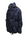 Kapital ring coat in dark blue denim EK-753 IDG buy online