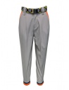 Kolor beige pants with colored belt buy online 20SCL-P03120 BEIGE