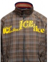 Kolor bomber marrone a quadri 20SCM-G04105 BWNxNAVY acquista online