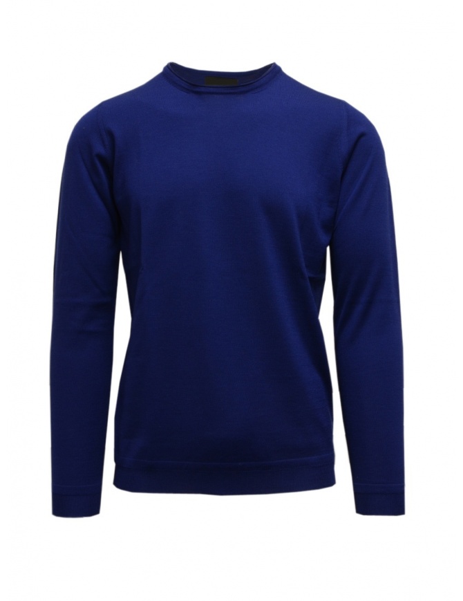 Goes Botanical teal blue long sleeve sweater 101 3342 OTTANIO