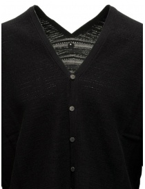 Label Under Construction black cotton cardigan sweater price