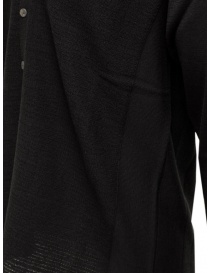 Label Under Construction maglia cardigan nero in cotone cardigan uomo acquista online