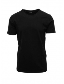 T-Shirt nera cotone organico Selected Homme 16073457 BLK
