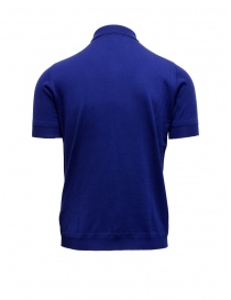 Goes Botanical teal blue polo shirt buy online