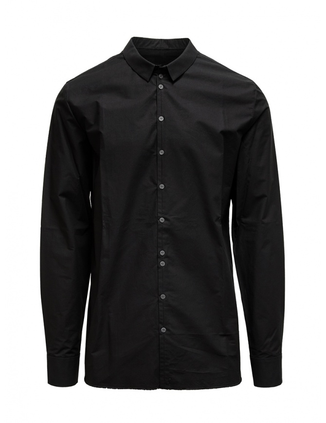 Label Under Construction camicia Invisible Buttonholes nera 30FMSH37 CO184 30/9 SHIRT camicie uomo online shopping
