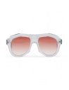 Paul Easterlin Dean transparent glasses with red lenses buy online DEAN CRISTAL RED LENSE