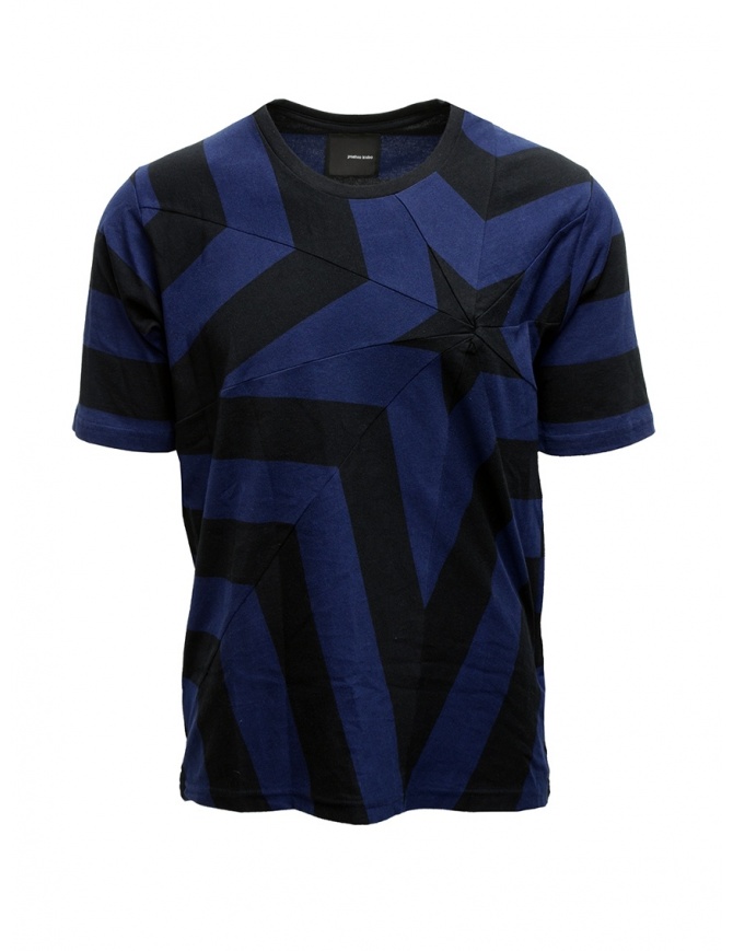 Yoshio Kubo t-shirt con stella nera e blu YKS15109 NVBK MULLER t shirt uomo online shopping