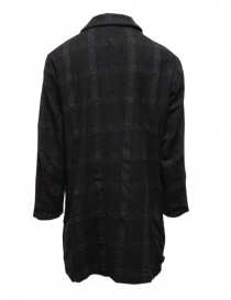 Sage de Cret cappotto grigio scuro a quadri acquista online