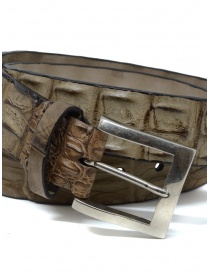 Post&Co PR43CO cintura in pelle di coccodrillo color beige acquista online