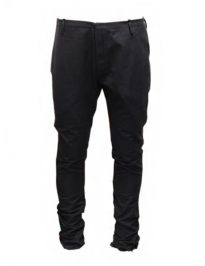 Label Under Construction classic pants with frayed cuff 25FMPN54 CO17SA 25/6 mens trousers online shopping