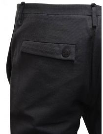Label Under Construction classic pants with frayed cuff mens trousers buy online