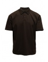 Descente Pause brown polo buy online DLMPJA58U BWN