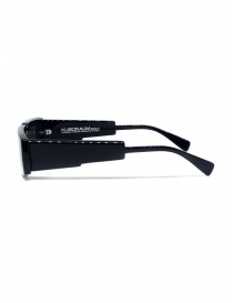 Kuboraum X5 rectangular black glasses with grey lenses price