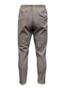 Cellar Door Alfred dove grey trousers with ruffled effect shop online mens trousers