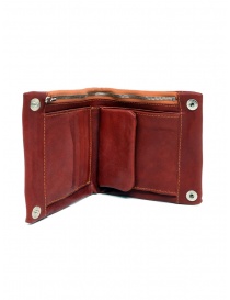 Guidi B7 red kangaroo leather wallet buy online