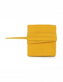 Guidi RP01 portafoglio quadrato giallo