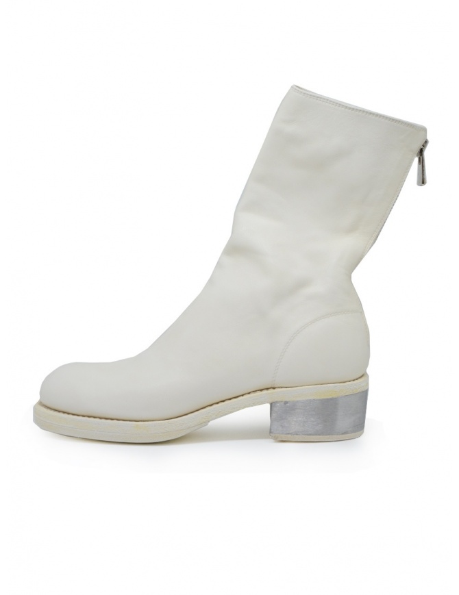guidi white boots
