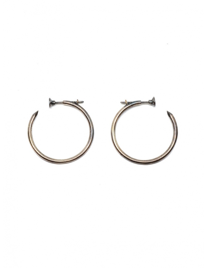 Guidi silver nail earrings G-OR13 SILVER 925 jewels online shopping