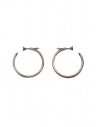Guidi silver nail earrings buy online G-OR13 SILVER 925