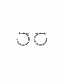 Guidi small silver stud earrings G-OR13P SILVER 925