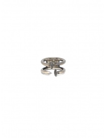 Guidi anello a doppio chiodo in argento acquista online