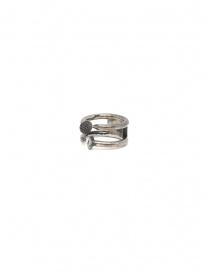 Guidi silver double nail ring price