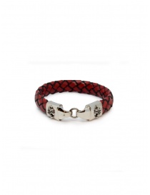 ElfCraft bracelet in woven red leather