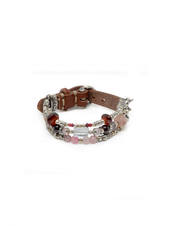 Bracciale ElfCraft con cinturino e pietre colorate 213.88.87.286+7 preziosi online shopping