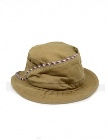 Kapital beige fisherman hat with string