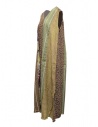 Kapital long sleeveless dress in mixed brown pattern shop online womens dresses