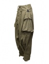 Kapital khaki wide pants with side pockets shop online womens trousers