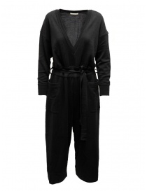 Hiromi Tsuyoshi jumpsuit in black wool and silk online