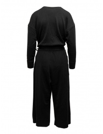 Hiromi Tsuyoshi jumpsuit in black wool and silk