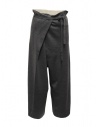 Hiromi Tsuyoshi grey wool knitted trousers for woman buy online RM20-007 GRAY