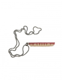 Jewels online: Carol Christian Poell necklace with teeth MM/1480