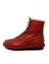 Trippen Mascha red ankle boots with hooks shop online womens shoes