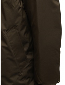 Descente Pause brown stand collar down coat mens coats buy online